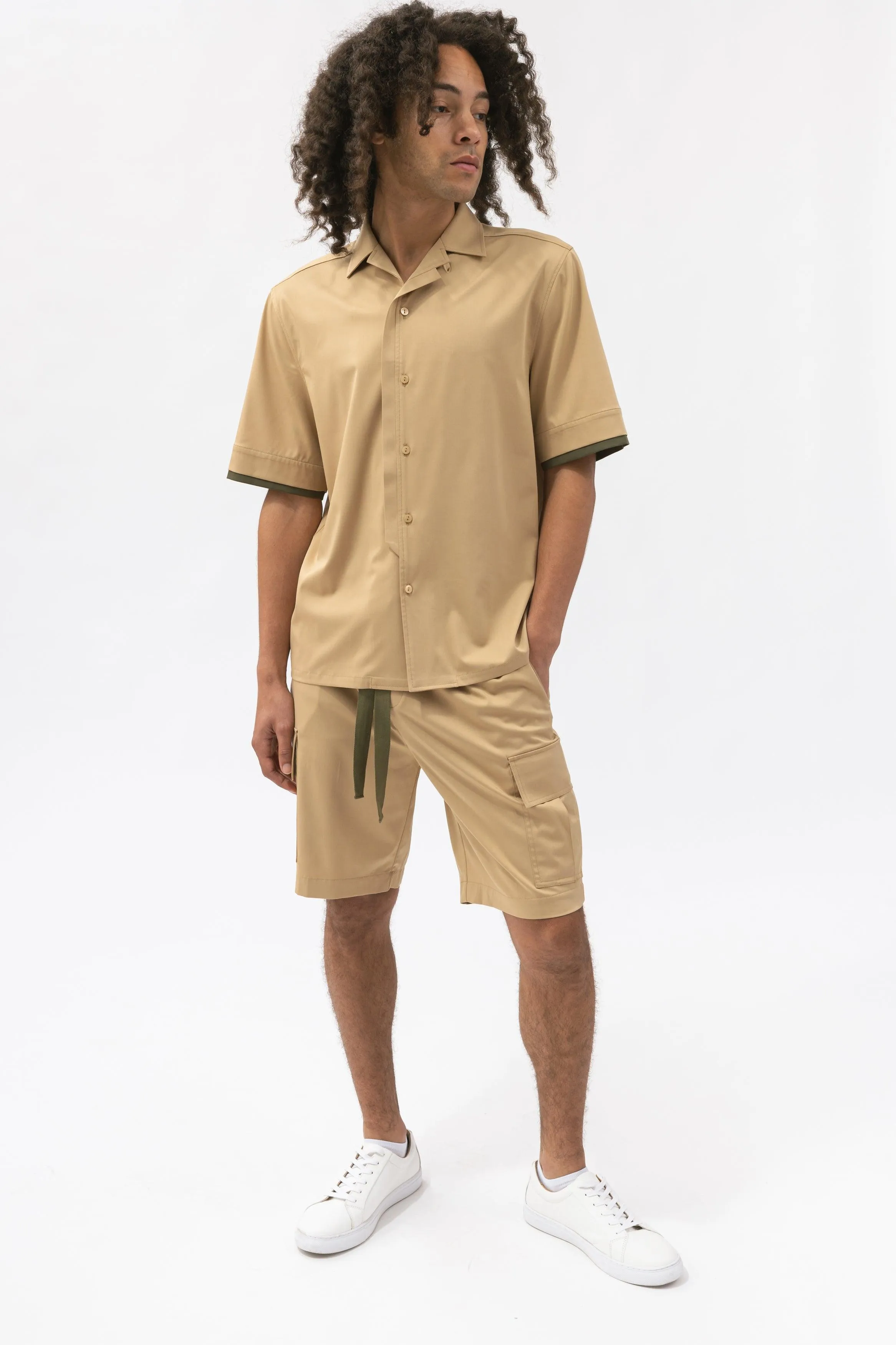 Bamboo Short Sleeve Safari Shirt