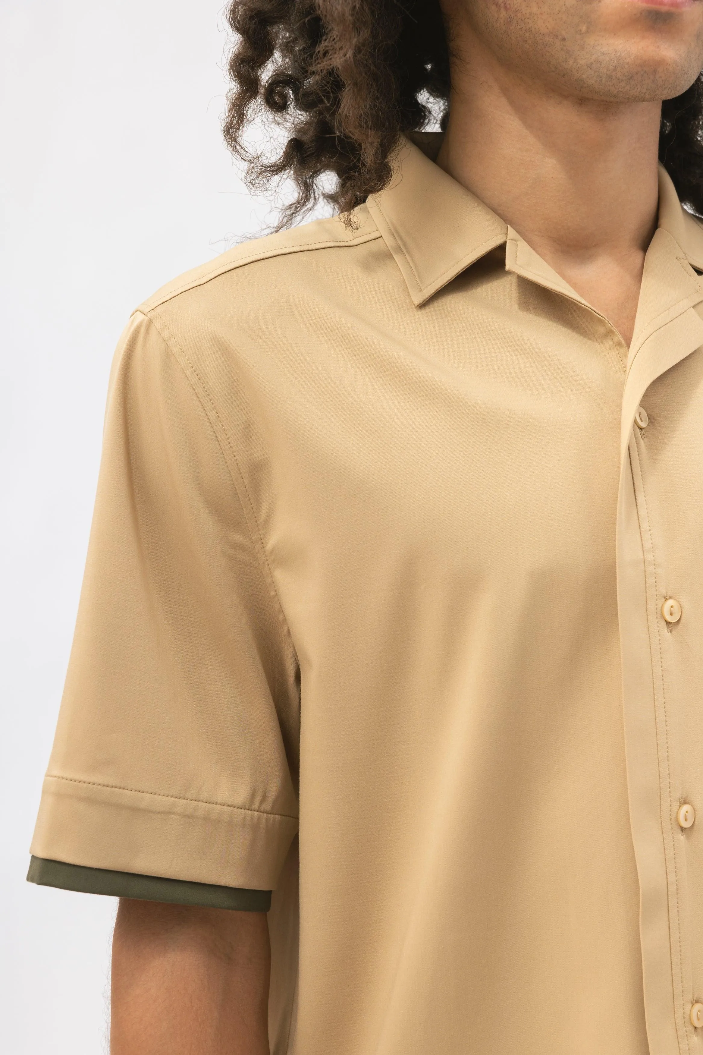 Bamboo Short Sleeve Safari Shirt