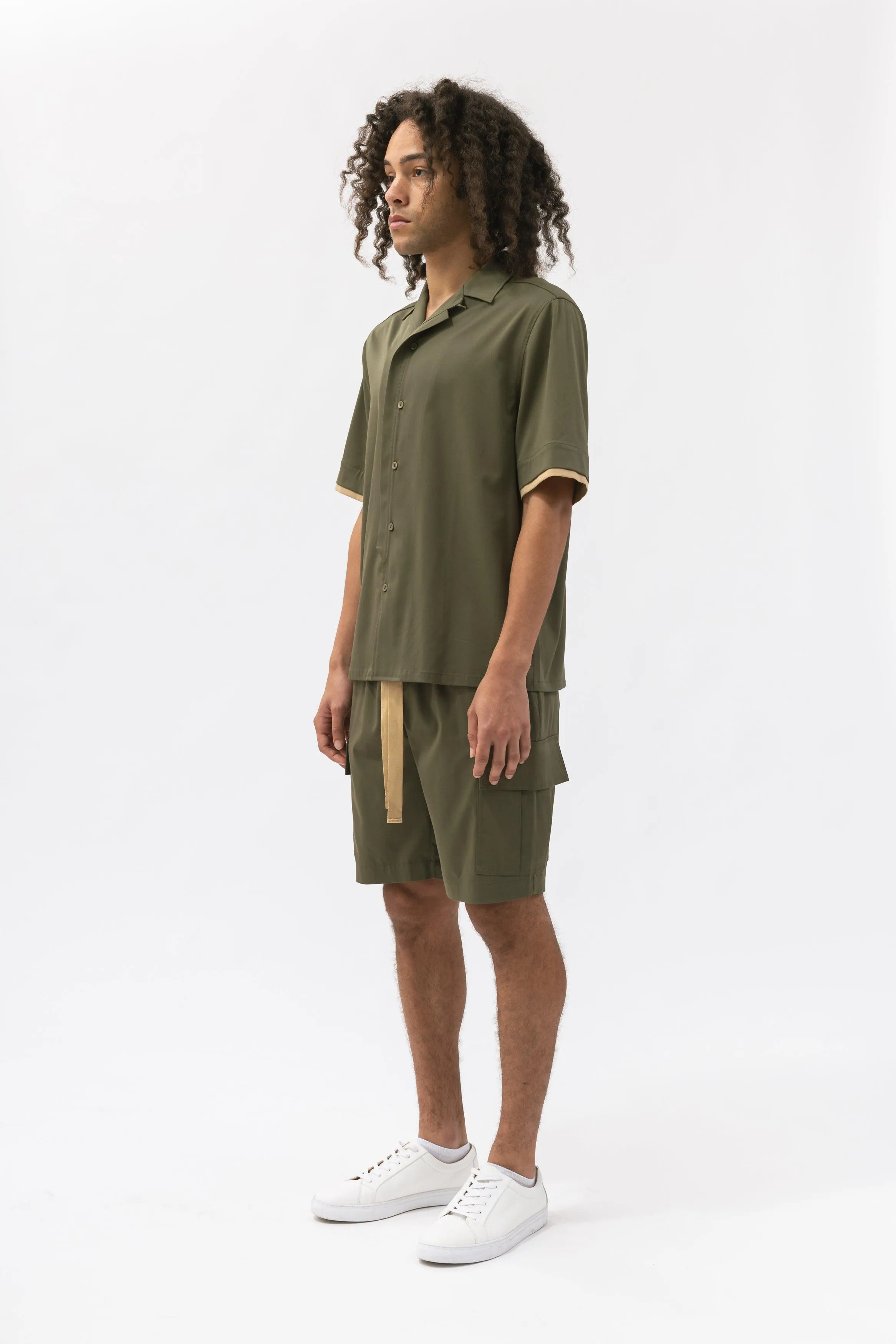 Bamboo Short Sleeve Safari Shirt