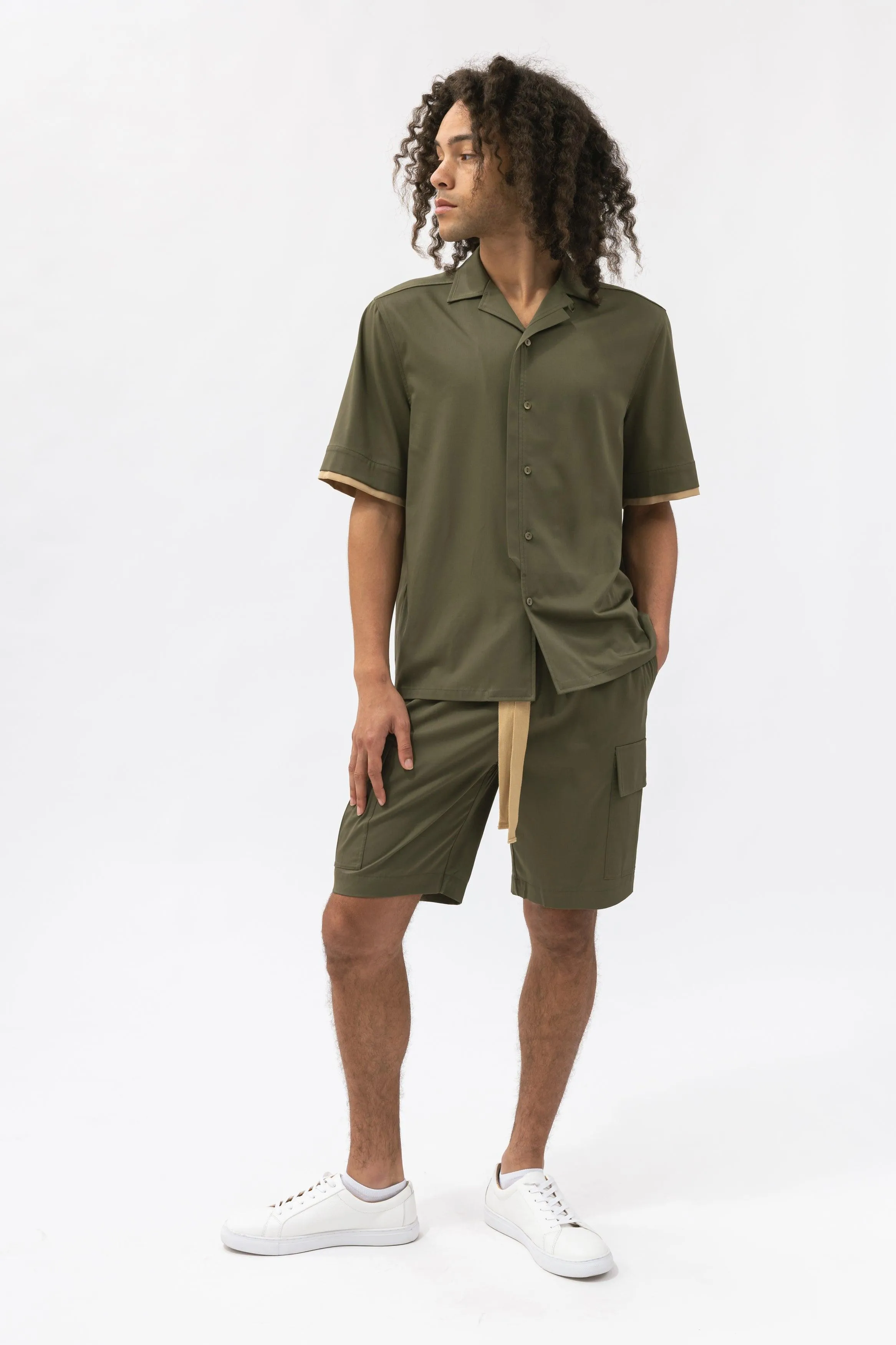 Bamboo Short Sleeve Safari Shirt