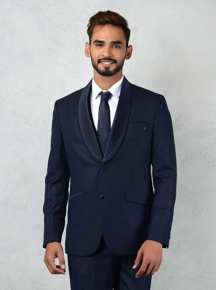 Blue & Black Suit | JadeBlue