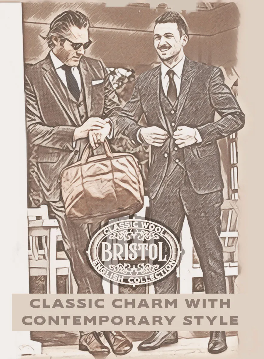 Bristol Emilio Blue Checks Suit