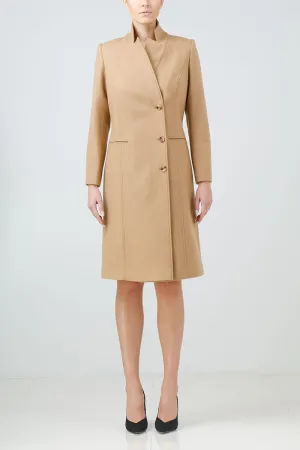 Camel wool coat