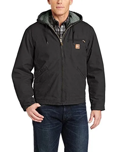 Carhartt 104392 Men's Sierra Jacket Sherpa Lined Sandstone