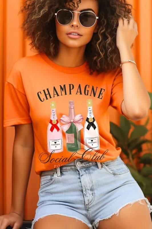 Champagne Social Club Graphic T Shirts