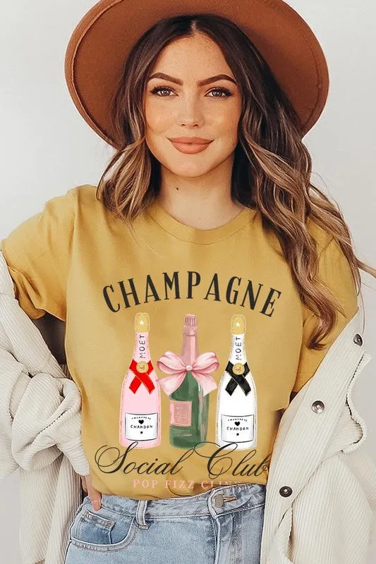 Champagne Social Club Graphic T Shirts