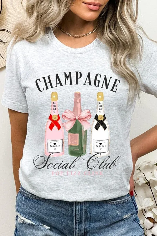 Champagne Social Club Graphic T Shirts