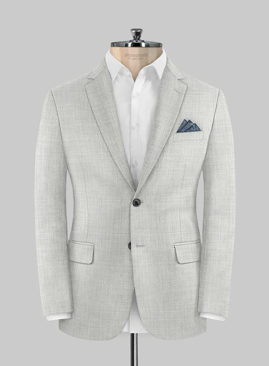 Cloud Gray Wool Suit