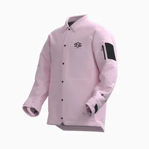 Commander Ski Coach Jacket Pink