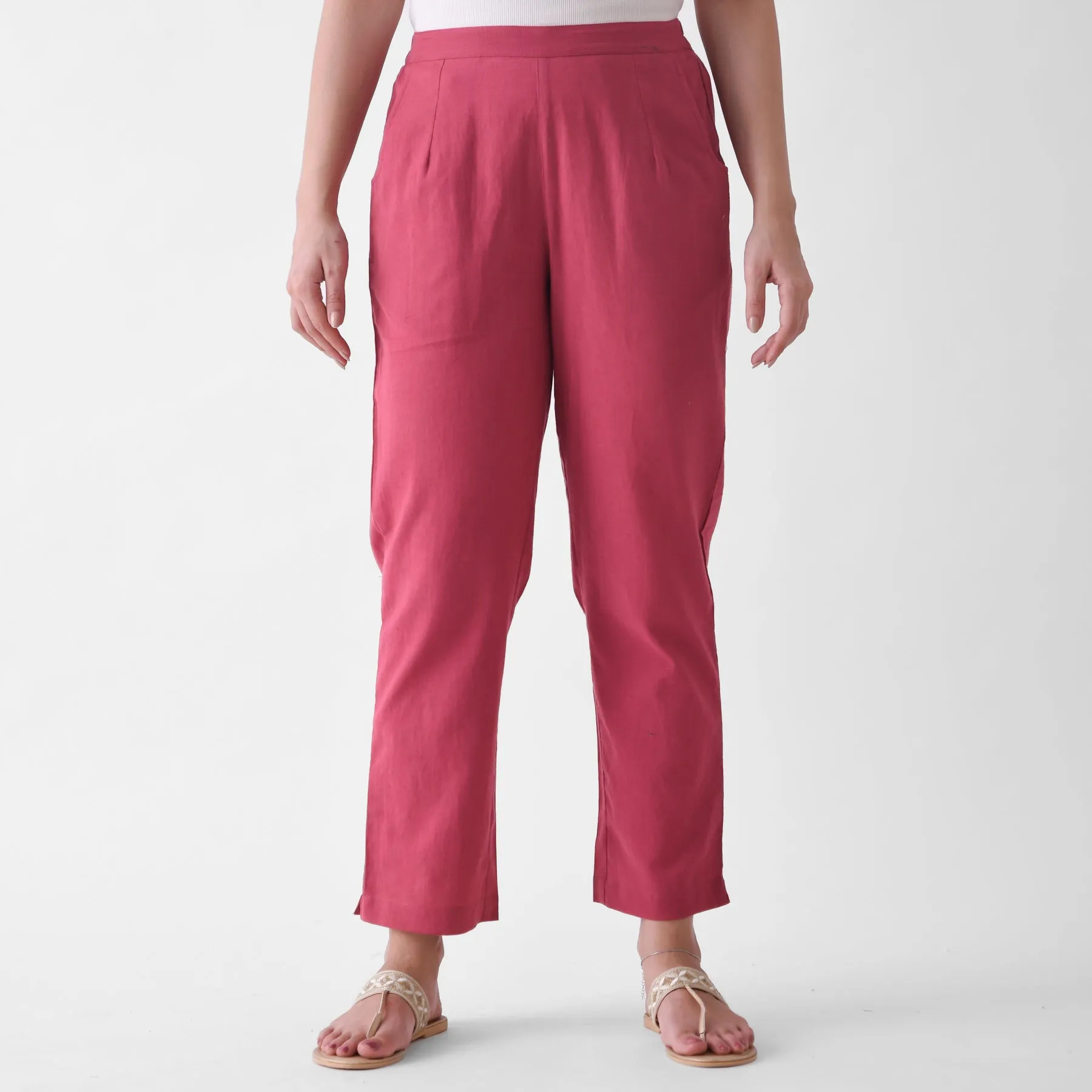 Crimson Cotton AMPM Pants