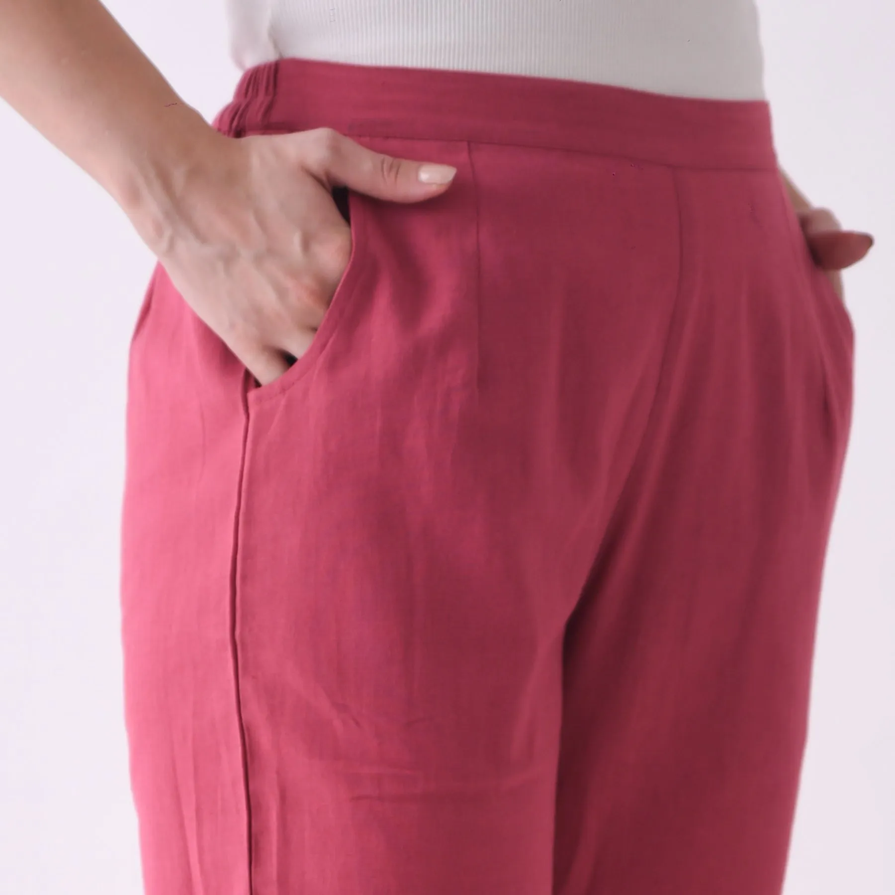 Crimson Cotton AMPM Pants