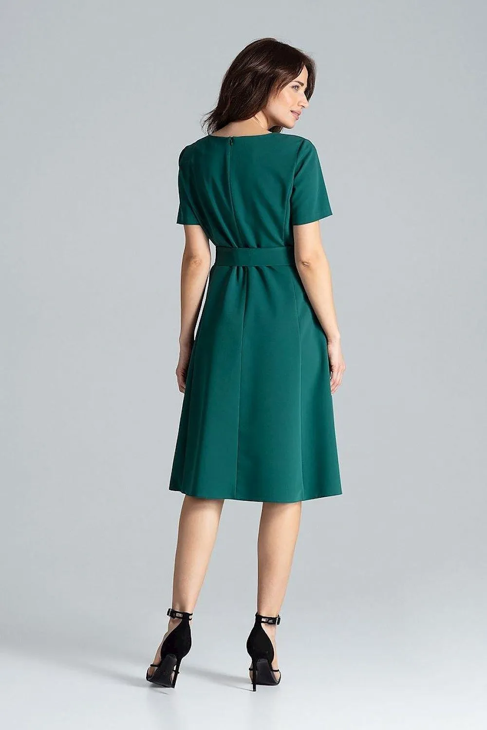 Elegant Midi Dress for Effortless Daytime Style by Lenitif