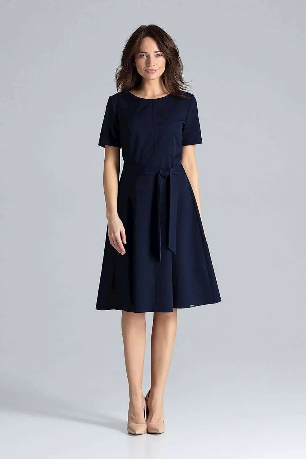 Elegant Midi Dress for Effortless Daytime Style by Lenitif