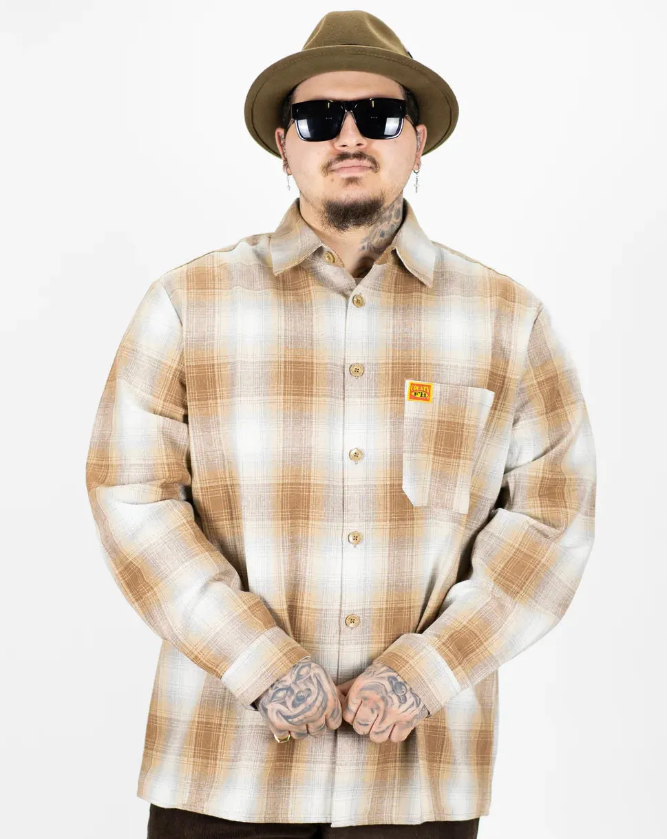 FB County Long Sleeve Checker Flannel