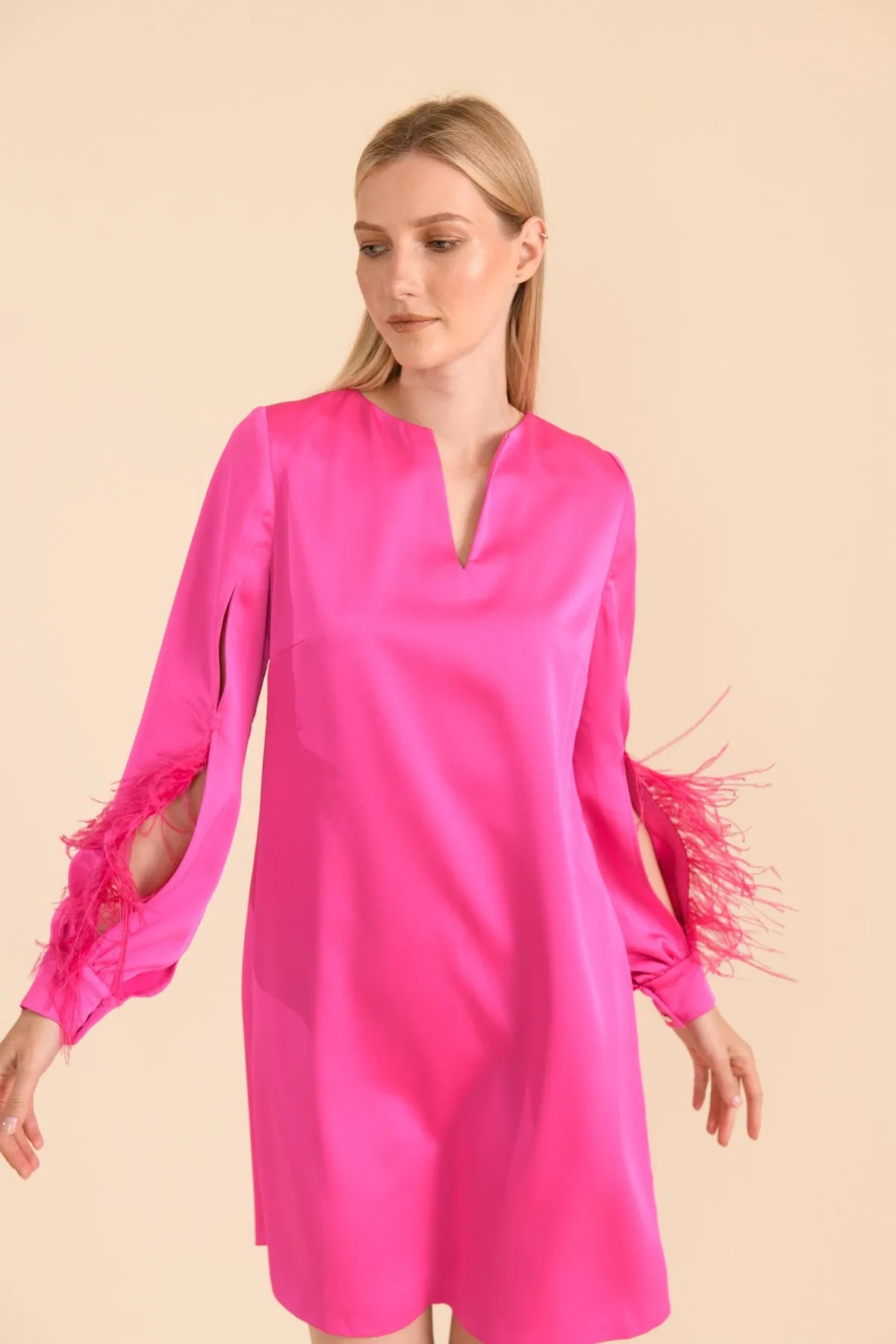 Ginger Fushia Caroline Kilkenny Dress