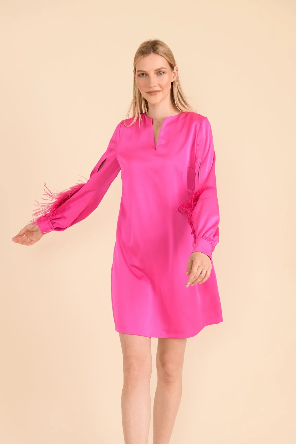 Ginger Fushia Caroline Kilkenny Dress