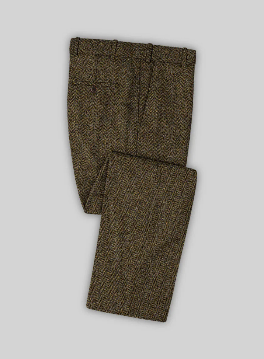 Haberdasher Mustard Brown Tweed Suit