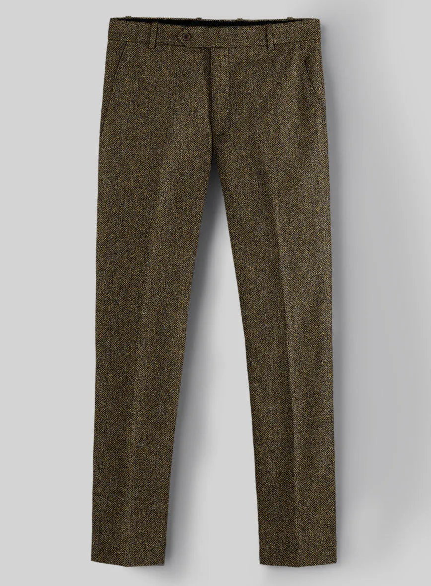 Haberdasher Mustard Brown Tweed Suit