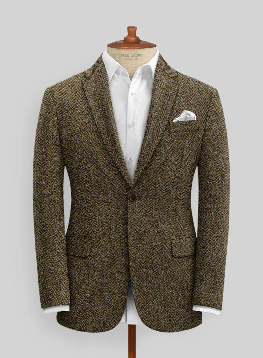 Haberdasher Mustard Brown Tweed Suit