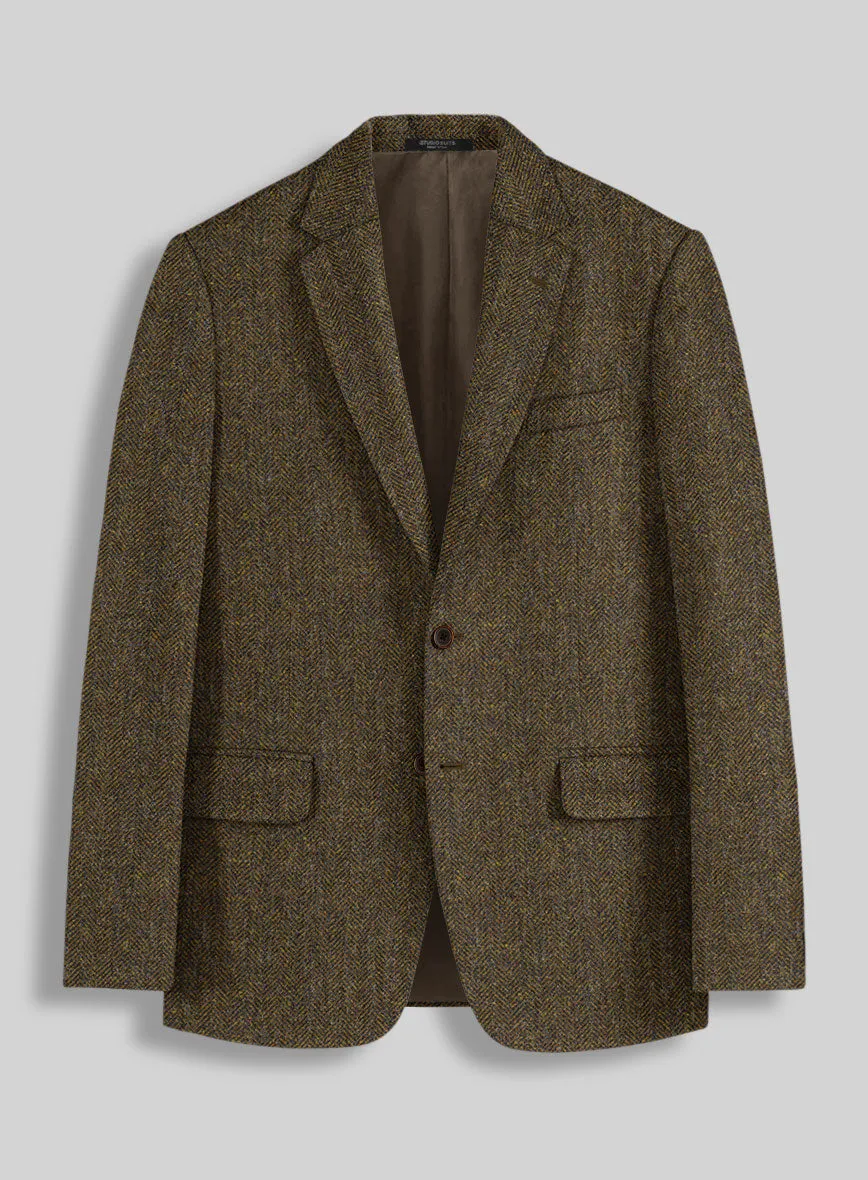 Haberdasher Mustard Brown Tweed Suit