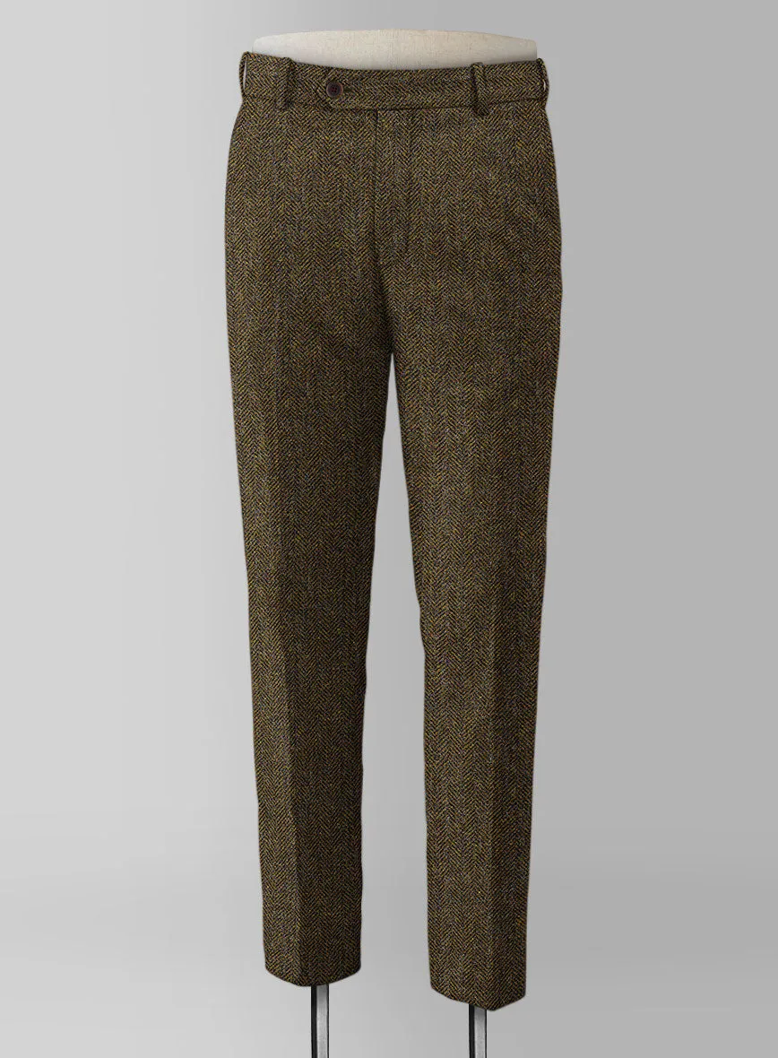 Haberdasher Mustard Brown Tweed Suit