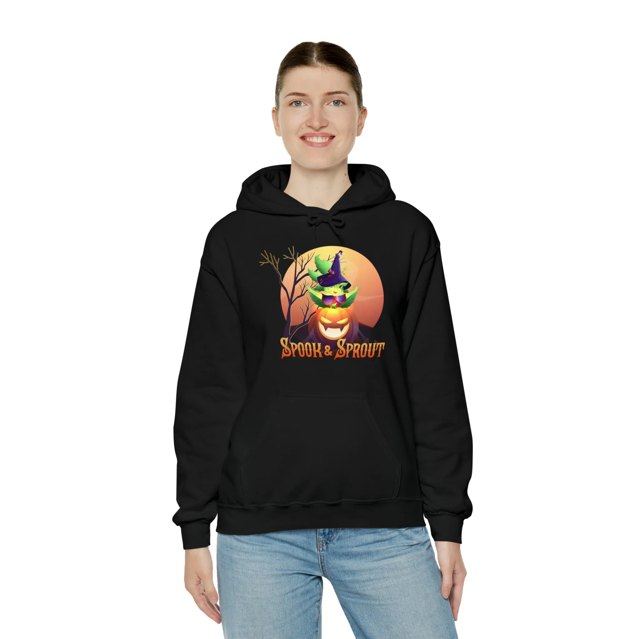 Hey abby Halloween Theme Hoodie Haunted Edition