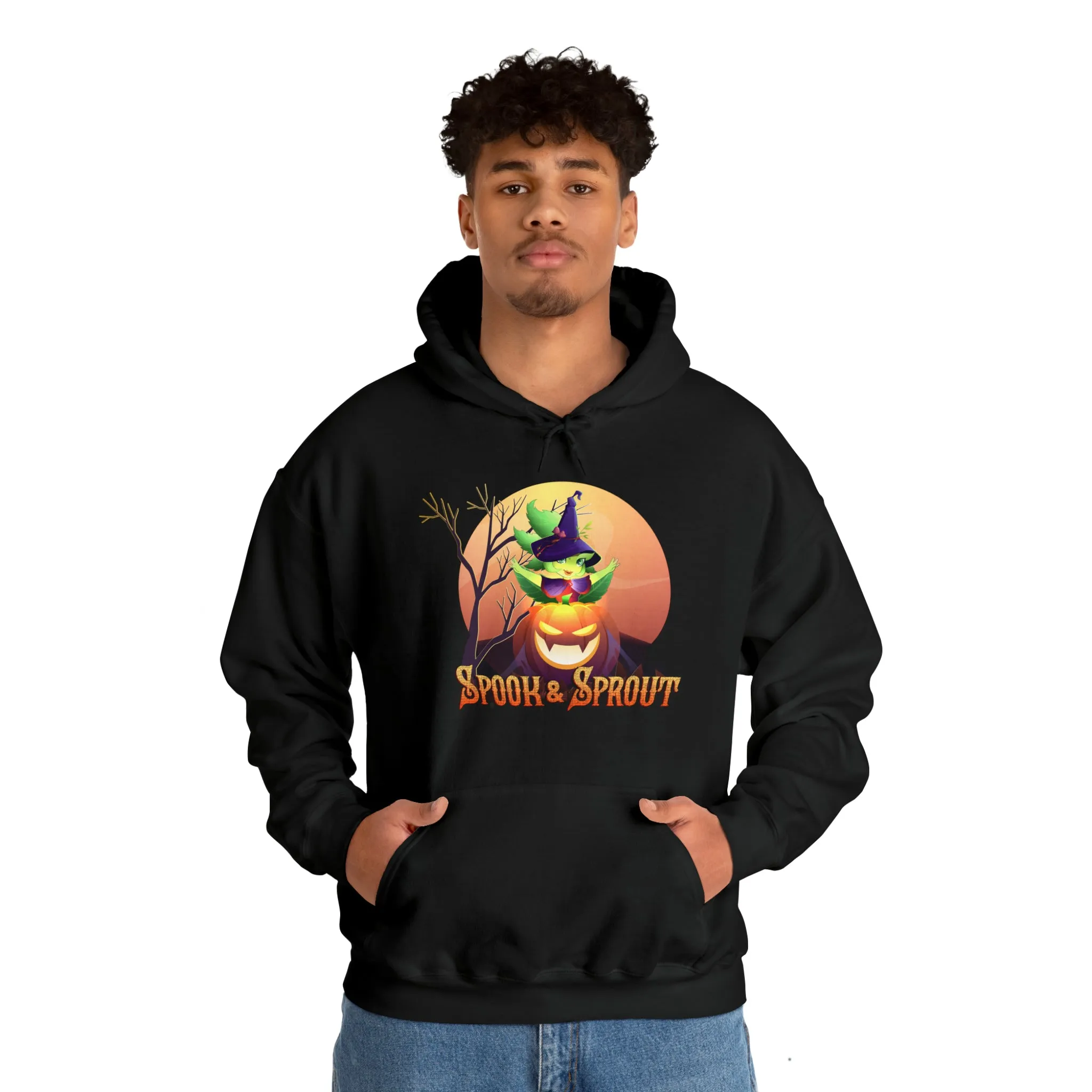 Hey abby Halloween Theme Hoodie Haunted Edition