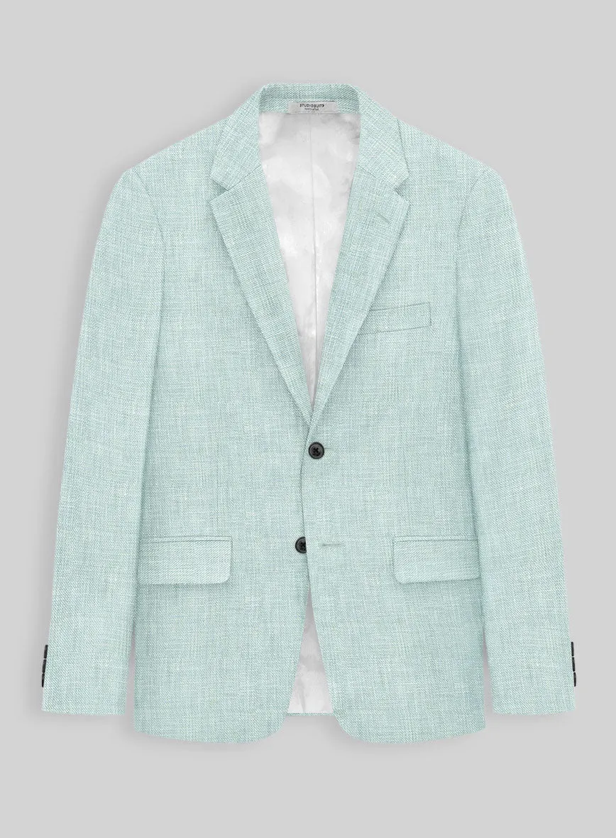 Italian Linen Mint Green Suit