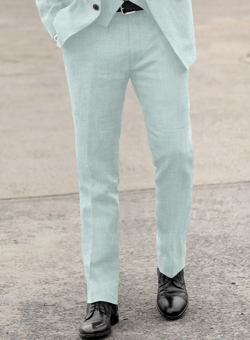 Italian Linen Mint Green Suit