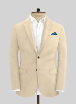 Italian Prato Musk Linen Suit