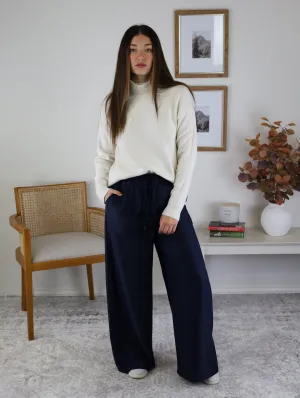 Jennifer Pull On Pant - Navy