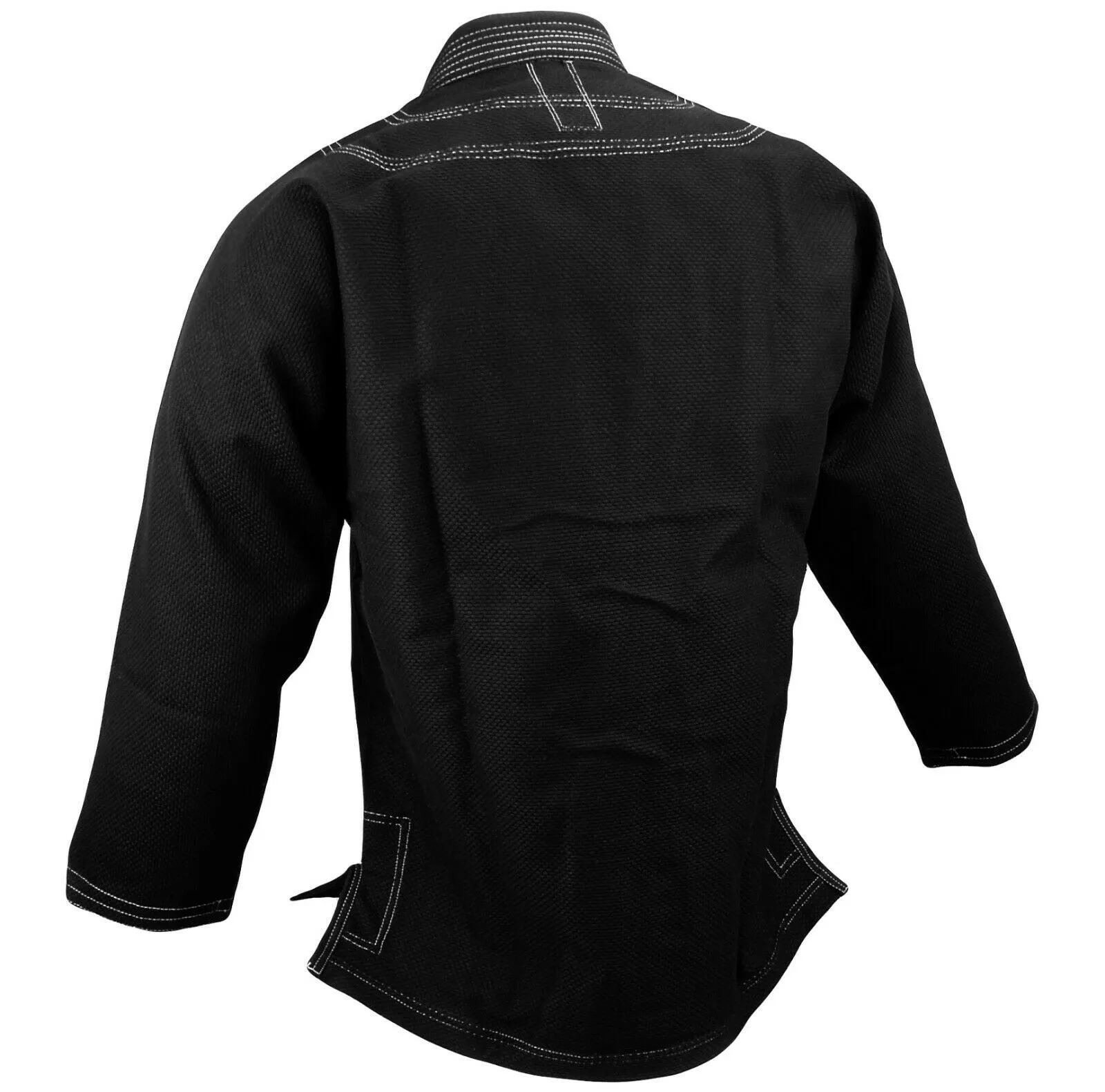 Jiu Jitsu Jacket, Single Weave, Black