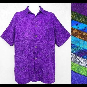 Kevin's Batik Collar Shirt