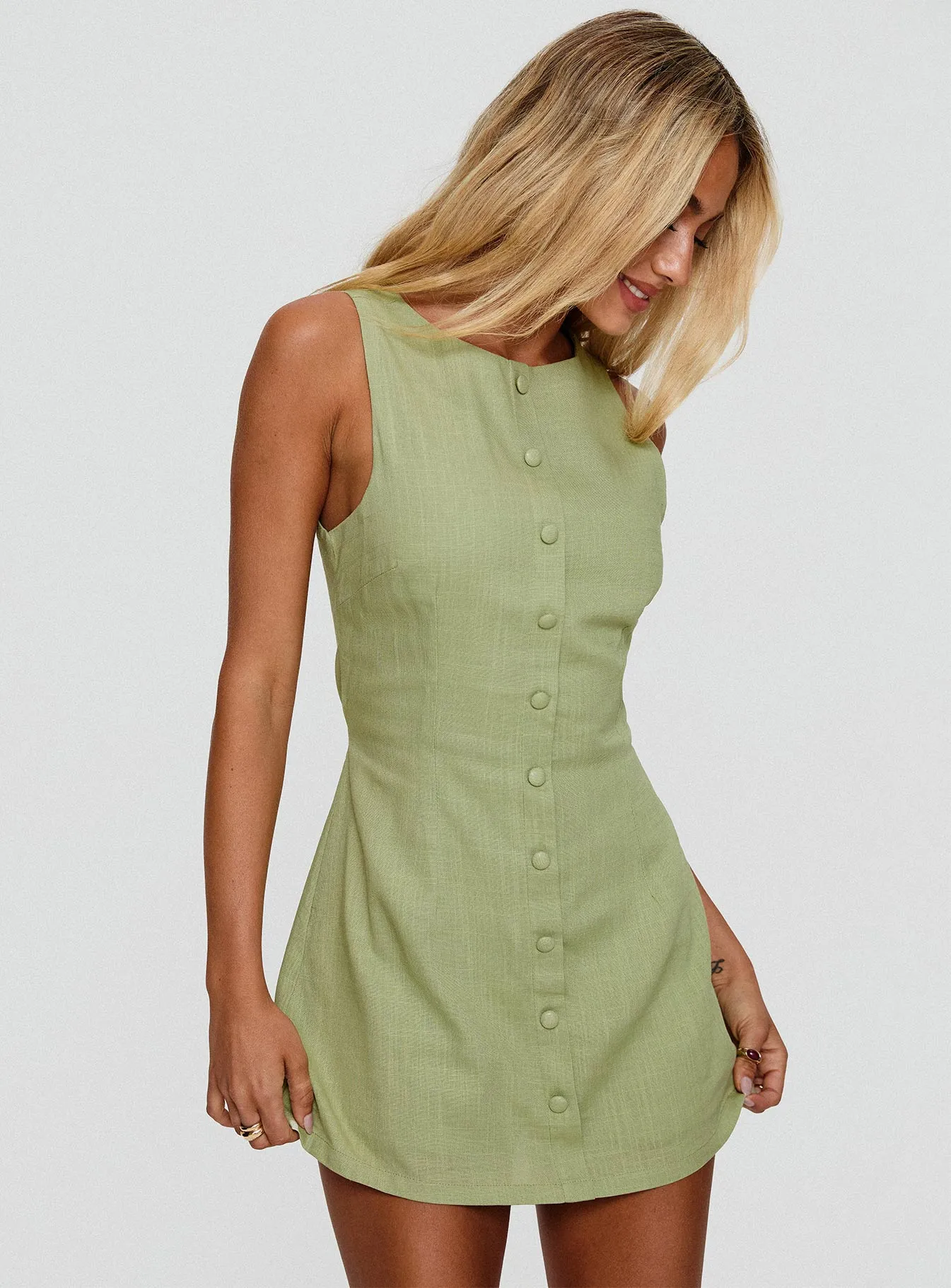 Laird Playsuit Green