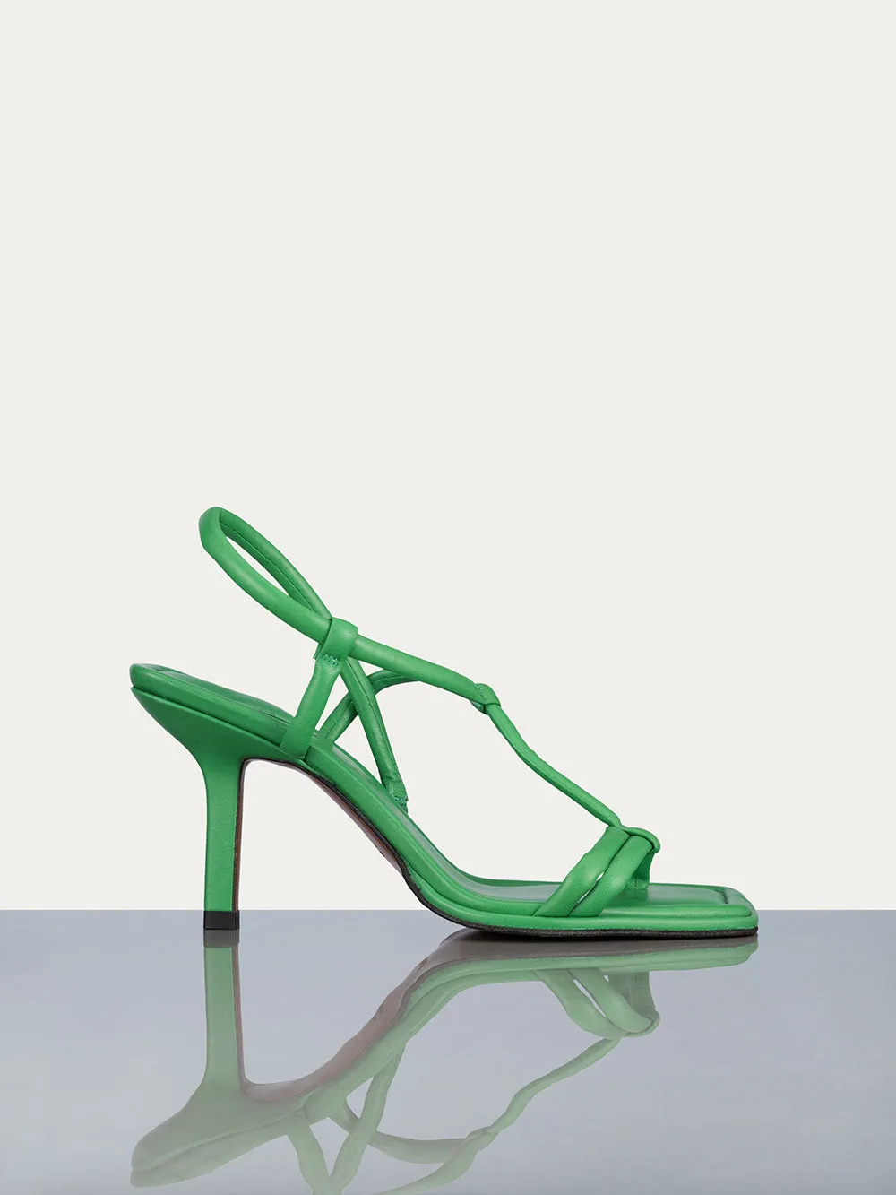 Le Addison Sandal -- Bright Peridot