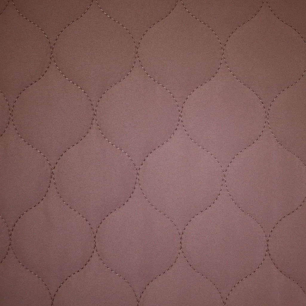 Light Weight Matte Bubble Quilted Puff Coating Rose