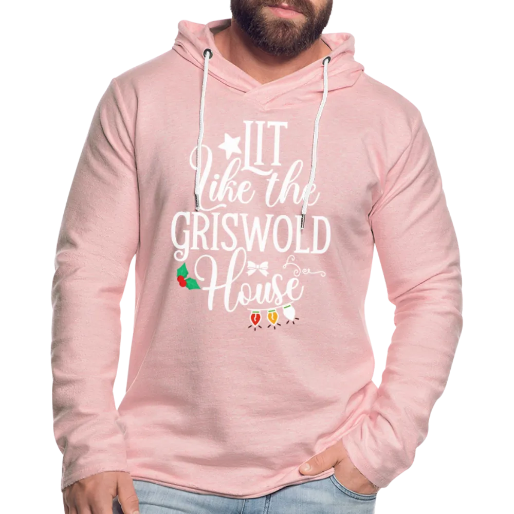 Lit Like The Griswold House Lightweight Terry Hoodie