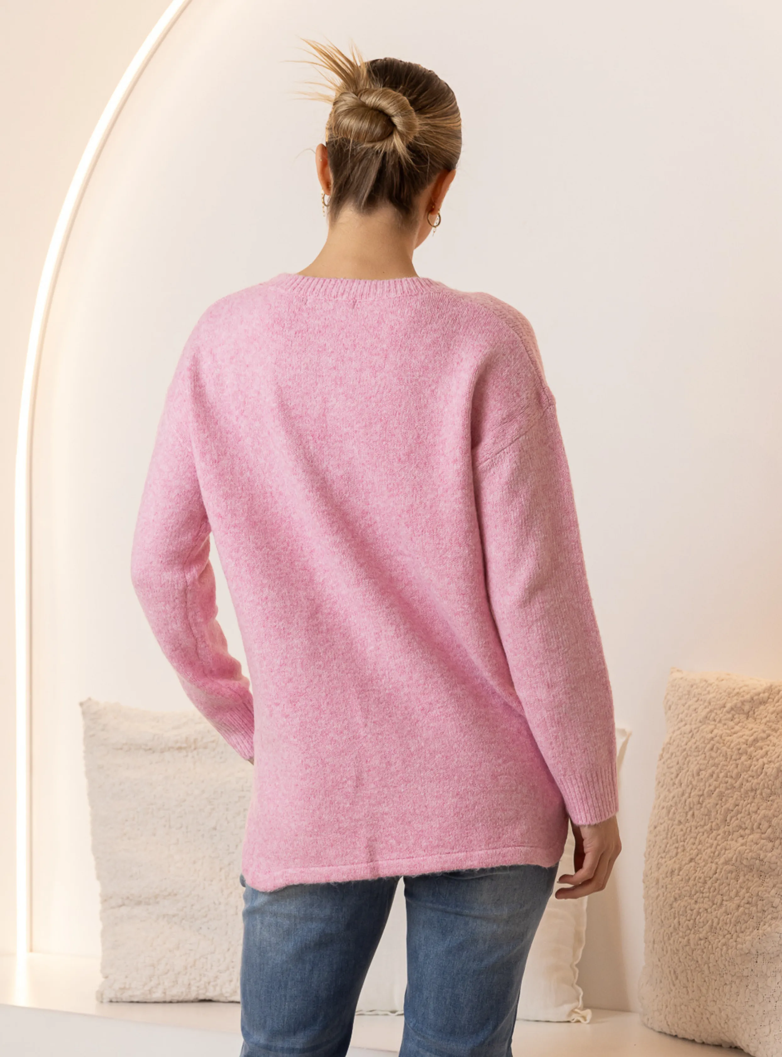 LOTTIE KNIT - Pink