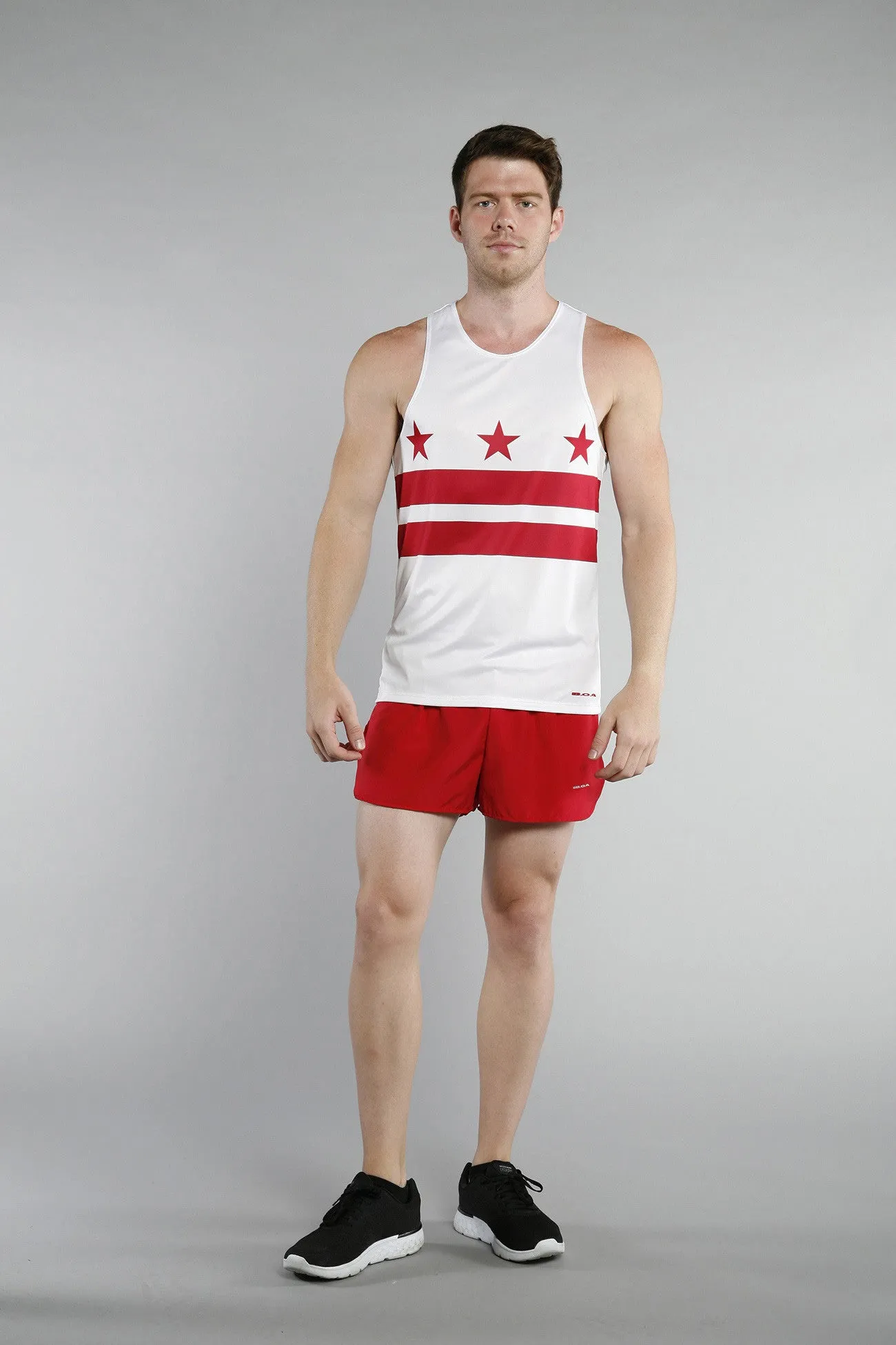 Men's Printed Singlet- Washington DC