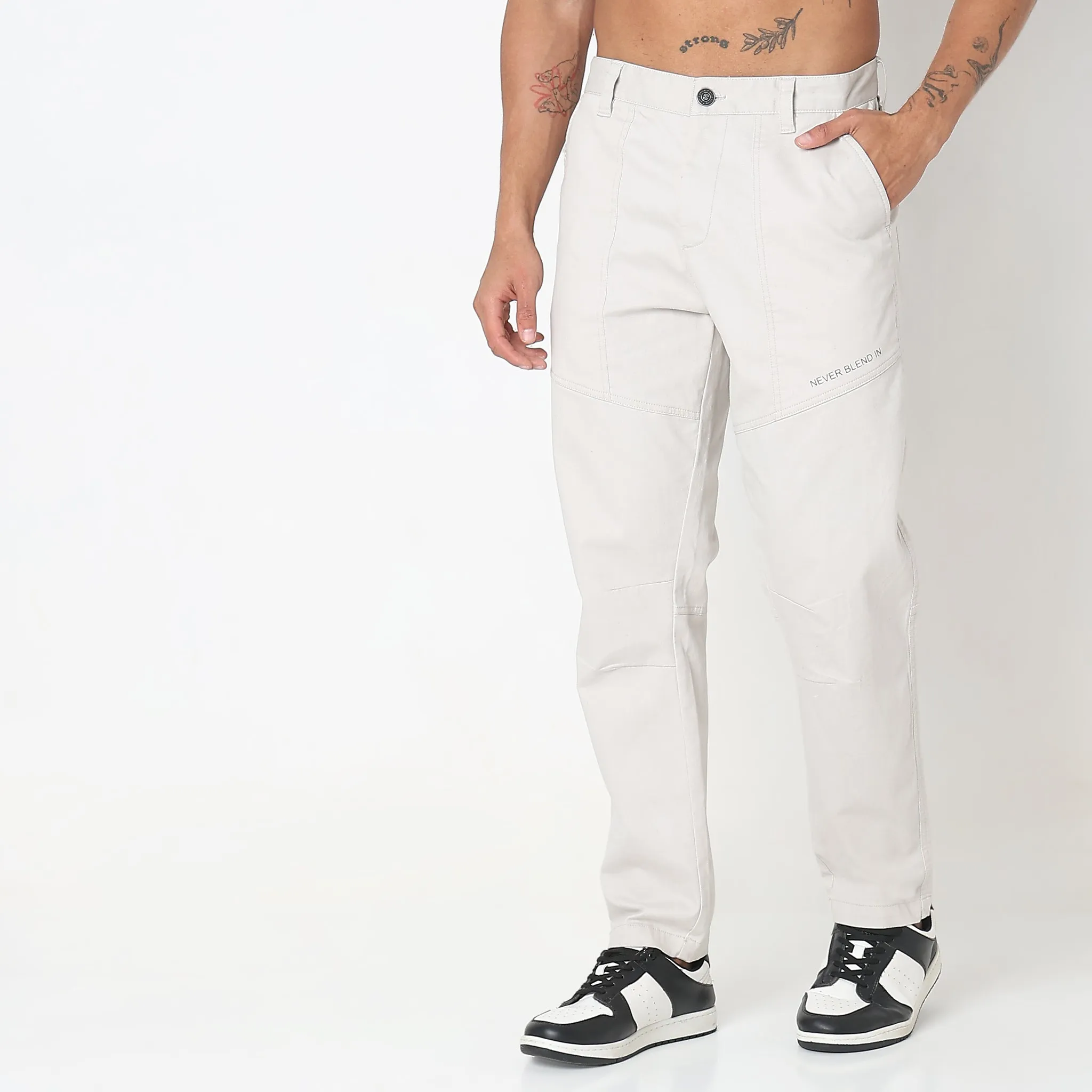 Messenger Pants™ - Modern Explorer - Never Blend In - Cotton with E-Fast Stretch Durable Pants.