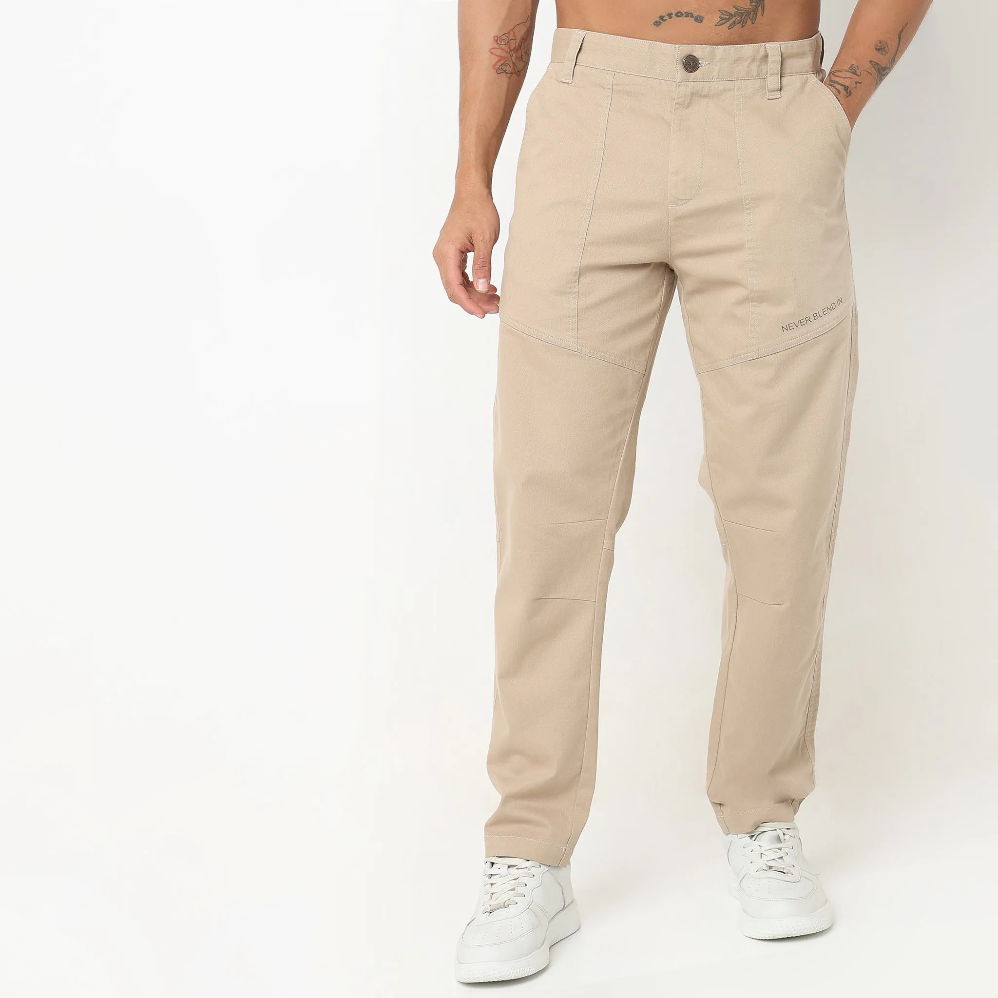 Messenger Pants™ - Modern Explorer - Never Blend In - Cotton with E-Fast Stretch Durable Pants.