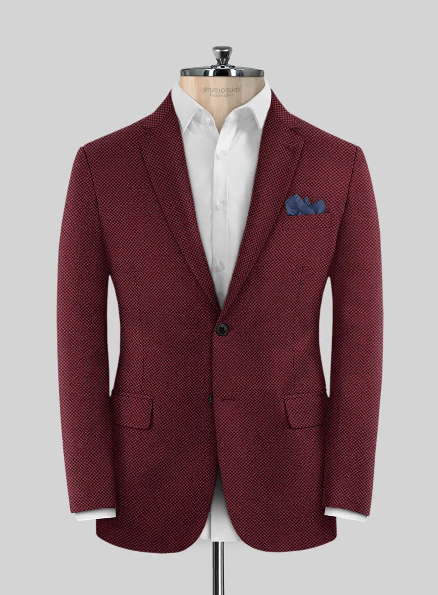 Napolean Cherry Bomb Wool Suit