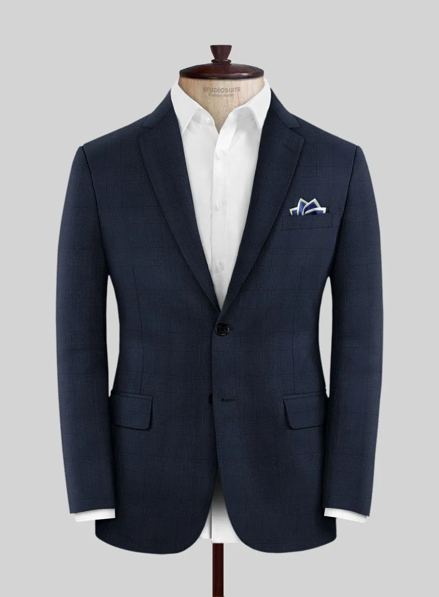 Napolean Classic English Blue Check Suit