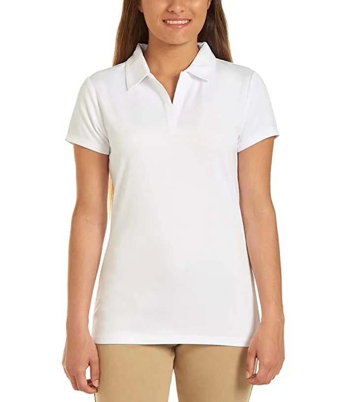 Nautica Juniors Uniform Short Sleeve Performance Polo