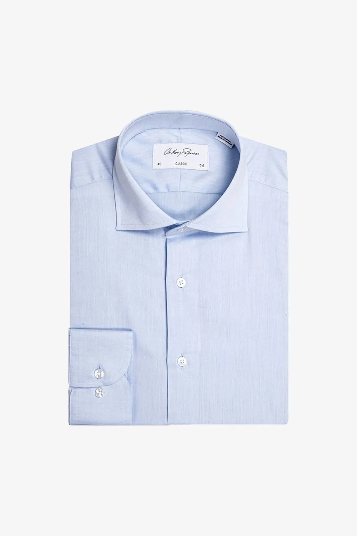 Nigel - Twill Light Blue Shirt