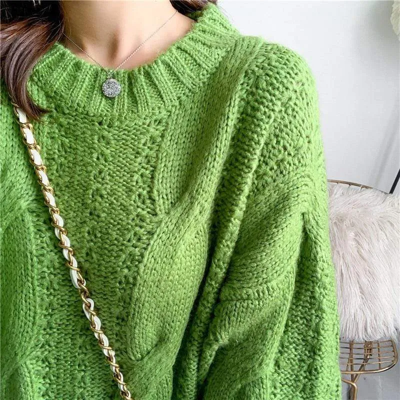 Oversized Chunky Knit Sweater