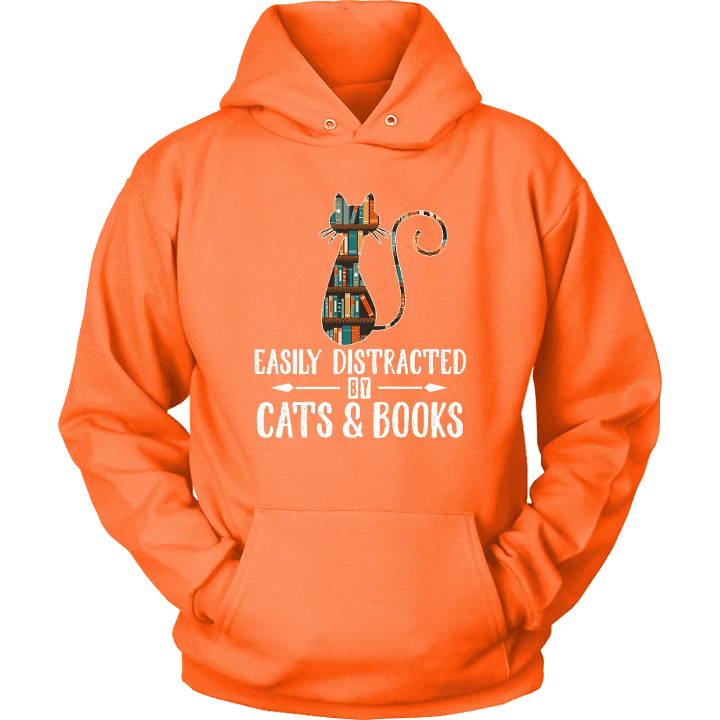 "Cats and books" Hoodie