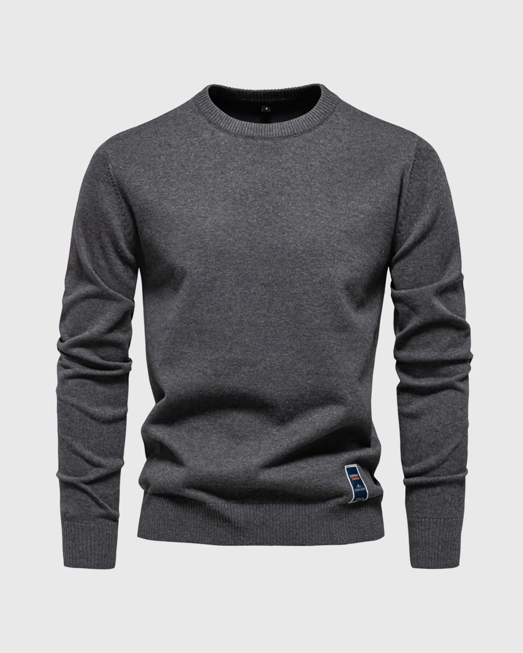 Ribbed Crew Neck Sweater New