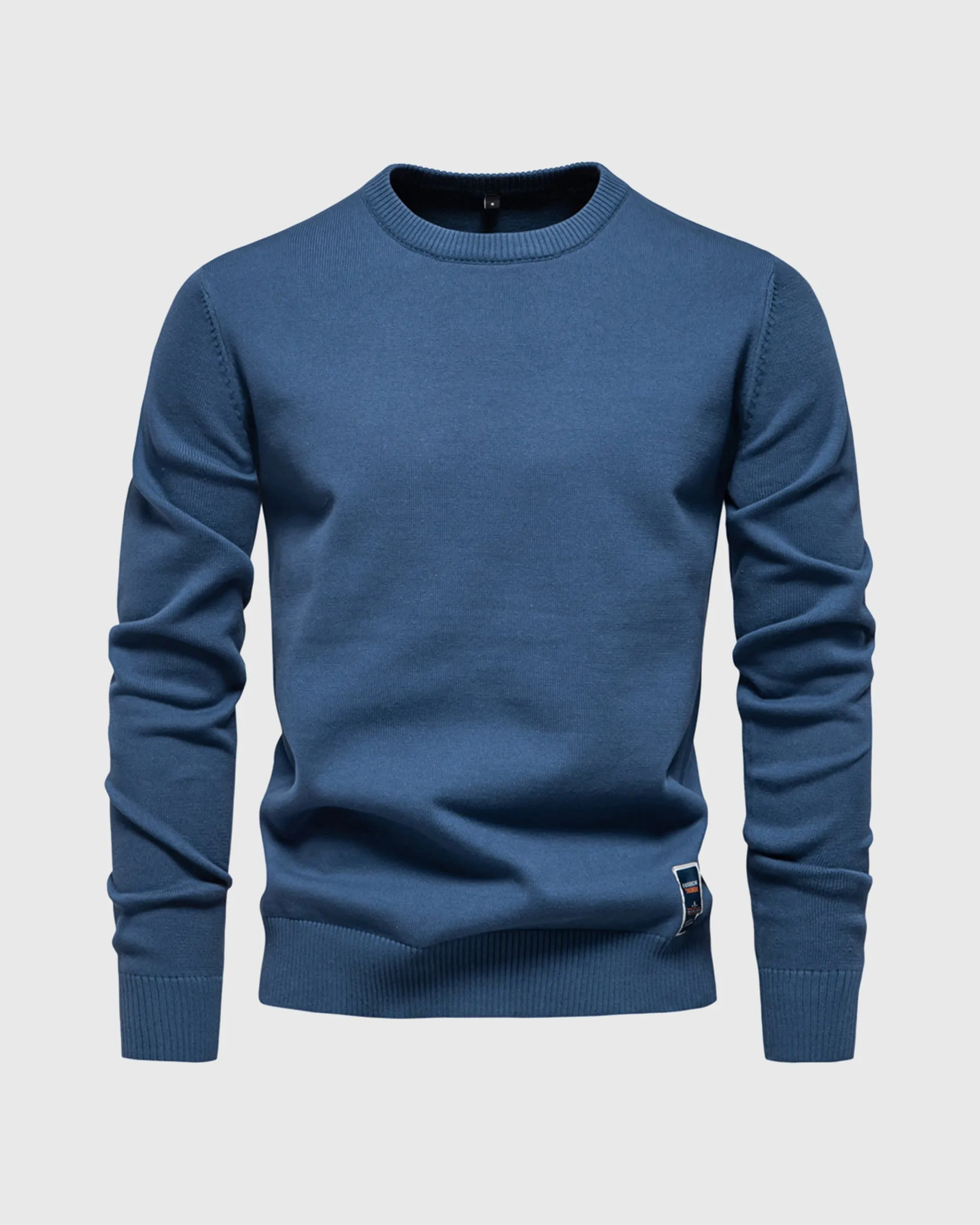 Ribbed Crew Neck Sweater New