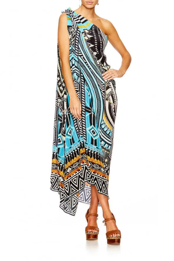 Round Neck Kaftan- Runaway Ready